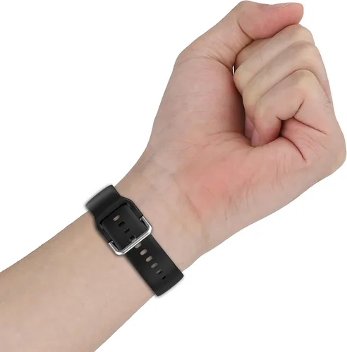 Miniatura 8 de BabyValley Correas de reloj ajustables de liberación rápida de repuesto, correa de silicona transpirable compatible con Huawei Watch GT3 Pro/GT2