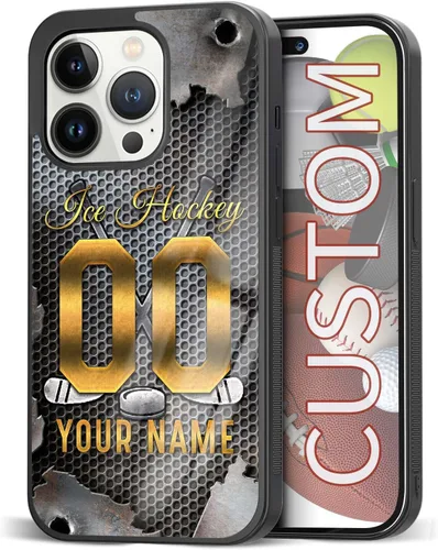 Miniatura 44 de Fundas de teléfono personalizadas con nombre, diseño vintage con textura de metal para iPhone 6, 7, 8, 11, 12, 13, 14, 15, 16, 17 Pro Max Plus Mini