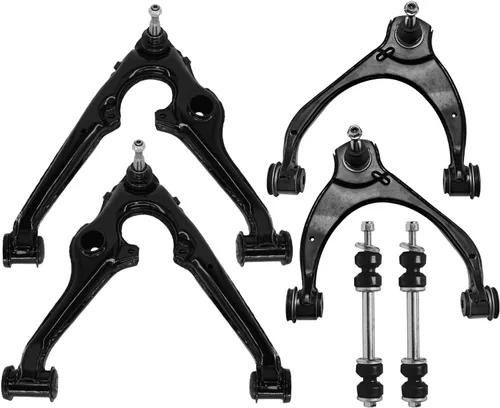 Miniatura 53 de Detroit Axle - Kit de extremo delantero para Chrysler 300 Dodge Charger Challenger 2011-2023, 2 brazos de control inferiores traseros 2 varillas