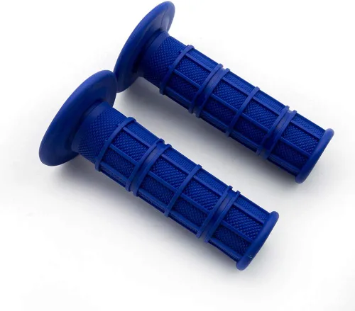 Miniatura 2 de Empuñaduras antideslizantes de goma para manillar de motocross de 22/0.945 in para TTR125 YZ125 YZ250 YZ250F WR250F YZ450F YZ426F YZ400F WR450F Azul