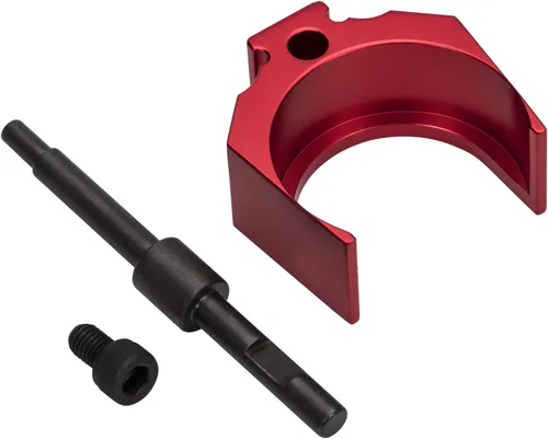 Miniatura 9 de 9U-7227 Medidor de ajuste de altura de inyector herramienta de aleación de aluminio para CAT Caterpillar 3406E, C-15 y C-16 (Rojo)