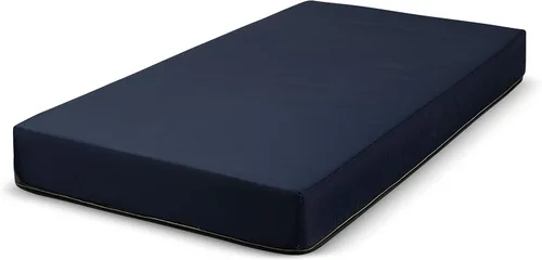 Miniatura 3 de Colchón de espuma de 6 pulgadas con funda de nailon azul fabricado en Estados Unidos (36 x 74 x 6)
