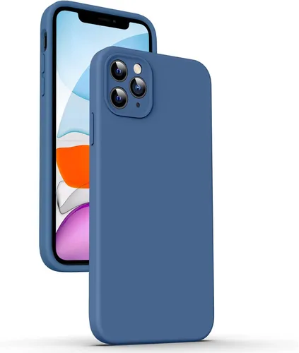 Miniatura 83 de Supdeal Funda de silicona líquida para iPhone 12 Pro Max, [protección de cámara] [antihuellas dactilares] [carga inalámbrica] Funda protectora de 4