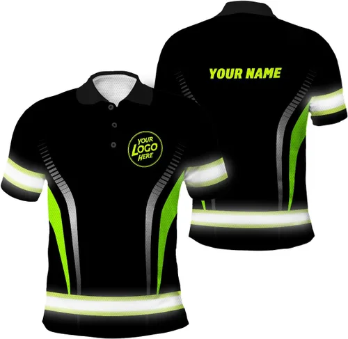 Miniatura 14 de Uniform Company - Polo reflectante de alta visibilidad para hombres y mujeres, polo de seguridad, ropa de trabajo para trabajadores Sudadera