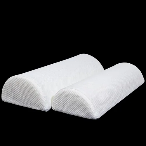 Miniatura 7 de 2 almohadas de rodilla para dormir, almohada de media luna para cuello, piernas, tobillo pie y rodilla, espuma de alta densidad para elevación