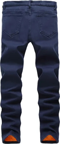 Miniatura 2 de FREDD MARSHALL - Jeans elásticos y ajustado para hombre con forro polar