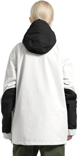 Miniatura 2 de GSOU SNOW - Chaqueta de esquí para mujer, abrigo de nieve, impermeable, cortavientos, chaqueta de snowboard, aislada, cálida, para invierno