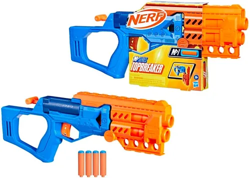 Miniatura 3 de Nerf N Series Topbreaker Dart Blaster, 4 dardos oficiales Nerf N Series N1