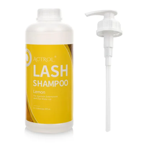 Miniatura 22 de ACTROL Limpiador de extensiones de pestañas Cherry Blossom 2L Natural Lash Extension Shampoo Professional Eyelid Foaming Cleanser Parabenos &