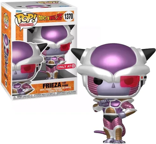 Funko - Figura Dragon Ball Z - Primera Forma Frieza Metálico Exclu Pop 3.9 in - 0889698712781 2-Multicolor