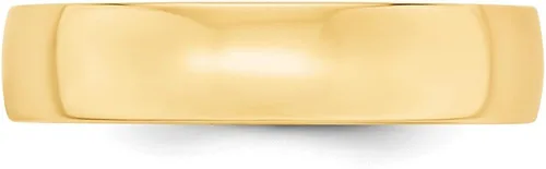 Miniatura 2 de Alianza de boda de ajuste cómodo de oro amarillo de 14 quilates de 0.197in, Oro