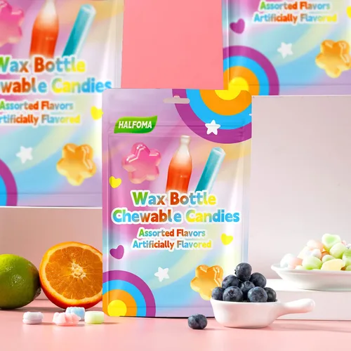 Miniatura 5 de Chuxinyinian Gomitas de Cera con Sabores de Frutas Variadas, 32 Gomitas, 60g