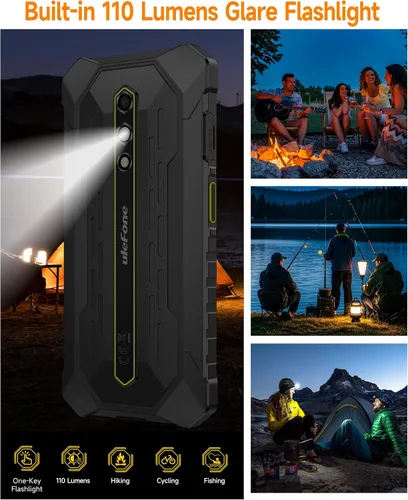 Miniatura 6 de Ulefone RugKing 2 Pro - Teléfono resistente, 8 (4+4) GB+128 GB Octa-Core, 4500 mAh, teléfono impermeable Android 15, pantalla HD+ Corning Gorilla