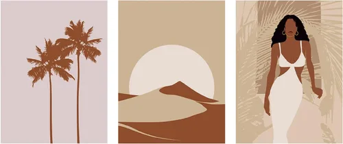 Arte minimalista de pared de niña negra, decoración de baño, linda mujer negra, póster impreso, lienzo de pared afroamericano, dormitorio, niñas,