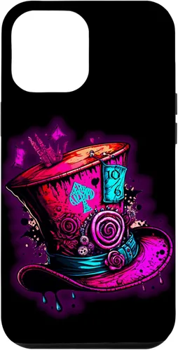 Miniatura 26 de Funda para iPhone 12/12 Pro We're All Mad Here Pink Steampunk Alicia en el país de las maravillas