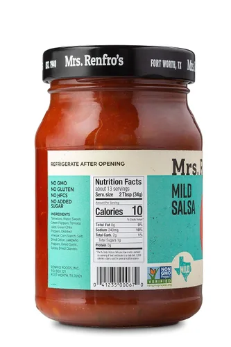 Miniatura 2 de Mrs. Renfro's Salsa suave, 16 oz (paquete de 4)