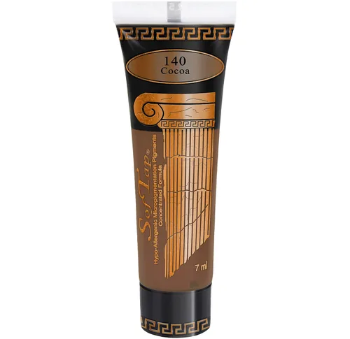 Miniatura 13 de SofTap® Tinta Microblading para cejas Espresso – Pigmento de sombreado PMU marrón oscuro medio para nano cejas, máquina y método manual Tinta