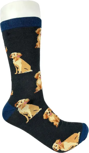 Miniatura 4 de Everything Chic Calcetines divertidos para hombre y mujer, diseño de animal para perro, casual, divertido, divertido, para papá, feliz y divertido