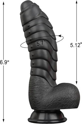 Miniatura 5 de Consolador S001 Negro