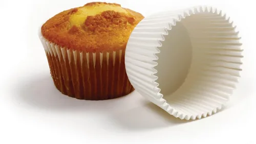 Miniatura 7 de Norpro Tazas gigantes para magdalenas, color blanco, paquete de 500