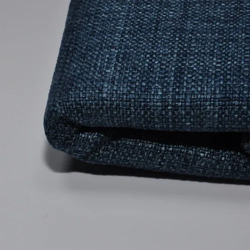 Yutong Fabric by The Yard y 9OZ-100% poliéster tapicería de costura - Patrón azul marino sólido