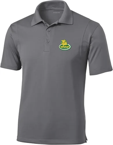 Miniatura 79 de Polo atlético de micro piqué NCAA para hombre Prime con cuello propio