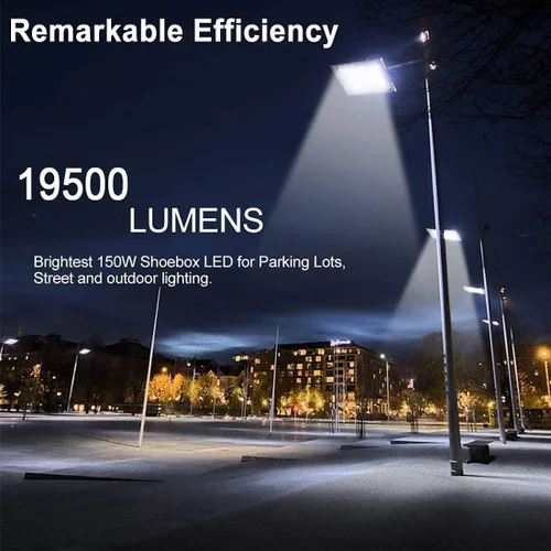Miniatura 7 de ledmo Luz LED para Estacionamiento del Anochecer al Amanecer, Iluminación Exterior con Soporte de Brazo Ajustable, 19500 lm, Lámparas de Pared