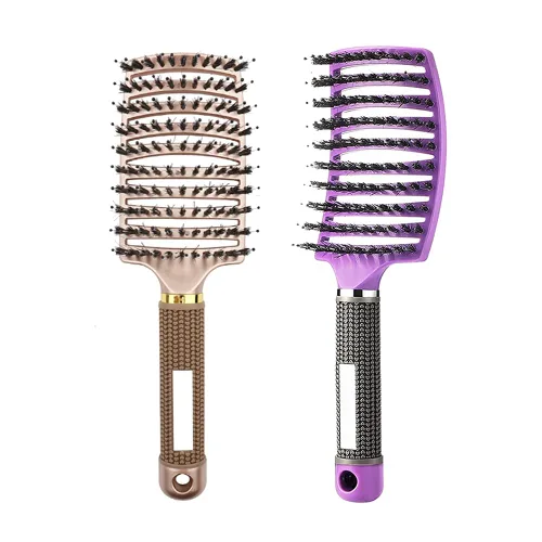Miniatura 17 de Cepillo Mágico Ultra Desenredante para Cabello Húmedo o Seco, Cepillo Desenredante, Cepillo de Peinado de Secado Rápido y Masaje para Hombres