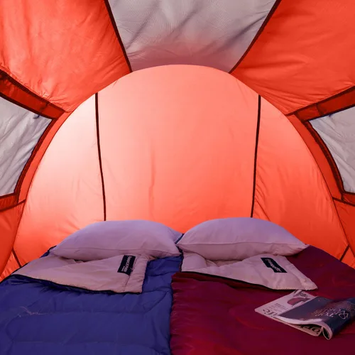Miniatura 7 de Wakeman Outdoors - Tienda de campaña para 6 personas, resistente al agua, con mosca de lluvia extraíble y bolsa de transporte, tienda de campaña