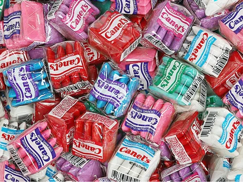 Miniatura 4 de Venta al por mayor Canels Gum 4pc Fruta 60ct - PAQUETE DE 2