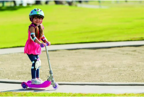 Miniatura 7 de Razor Patinete plegable para niños Jr Rosado