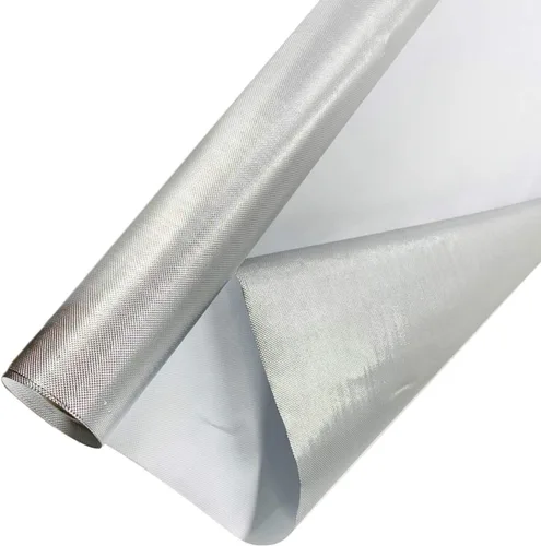 HFS (R) Rollo de lámina de película de diamante de 6 Mil altamente reflectante Mylar de aluminio para salas de cultivo e invernaderos 4 pies x 25