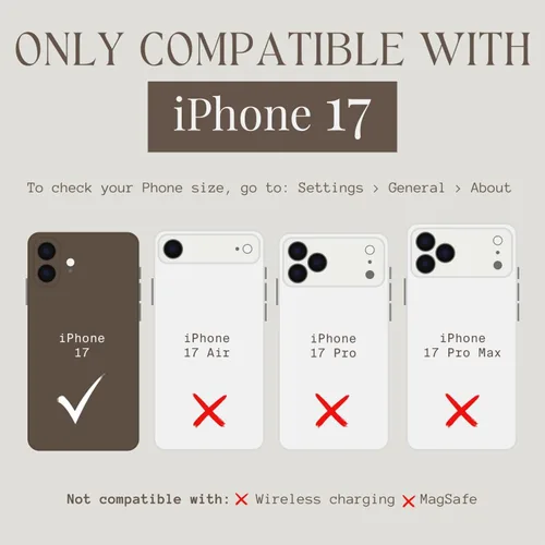 Miniatura 174 de Fundas Walli para iPhone 13, funda tipo cartera con soporte para tarjetas, elegante y moderna cubierta para mujeres, se ajusta al iPhone 13