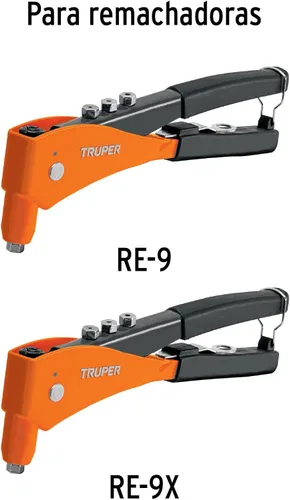 Miniatura 2 de TRUPER RE-9X Kit de repuesto para remachadora profesional