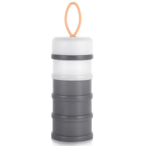 Miniatura 14 de Accmor 2 unidades de dispensador de fórmula para bebés para llevar, dispensador de fórmula apilable, contenedor de fórmula para llevar, contenedor