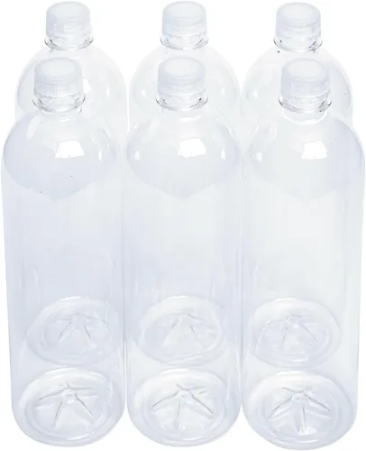 Miniatura 2 de Steve Spangler's - Botellas de soda de 1 litro, paquete de 6 unidades, para uso en experimentos científicos