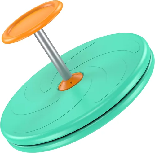Miniatura 5 de Spinner-X - Juguete sensorial giratorio sentado, juguete giratorio de mayor tamaño y material duradero para niños a partir de 3 años (verde) por