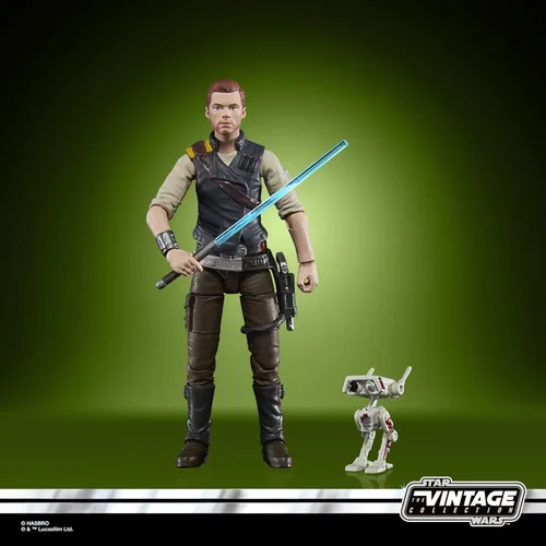 Miniatura 7 de STAR WARS The Vintage Collection Cal Kestis Toy - Figura de acción de Jedi a escala de 3.75 pulgadas, juguetes para niños a partir de 4 años