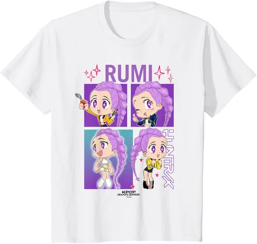 Miniatura 20 de Camiseta con licencia oficial de Kpop Demon Hunters Rumi