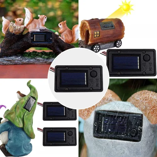 Miniatura 8 de Caja de batería, luz de linterna solar, piezas de repuesto para faroles colgantes al aire libre, contenedor, lámpara solar para el hogar, lámpara