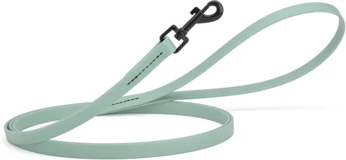 Miniatura 21 de Dogline Biothane - Correa impermeable para perro, correa de nailon tejido con revestimiento fuerte, con herrajes negros, a prueba de olores, fácil