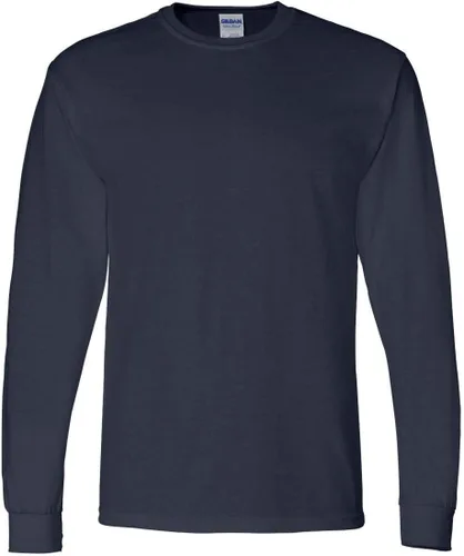 Miniatura 2 de Gildan - Camiseta DryBlend de manga larga para adultos, estilo G8400, paquete de 2