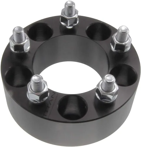 Miniatura 2 de Espaciador de rueda centrado en orejetas de 2 pulgadas compatible con Chevy Impala, Buick Lacrosse, Cadillac CTS y ATS, Pontiac Grand Prix - 5x4.5