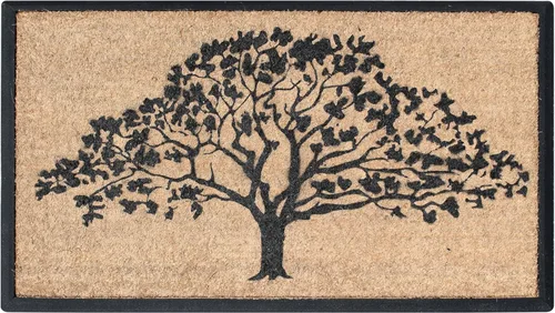 Miniatura 153 de A1HC Tapete para Puerta de Fibra de Coco Natural y Caucho, 30"x48" – Grueso, Duradero, Resistente, Anti-Desprendimiento, Resistente a