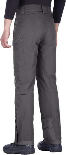 Miniatura 2 de FREE SOLDIER - Pantalones impermeables para hombre, con aislamiento de nieve, bolsillos con cierre de cremallera, para esquí, snowboarding, invierno