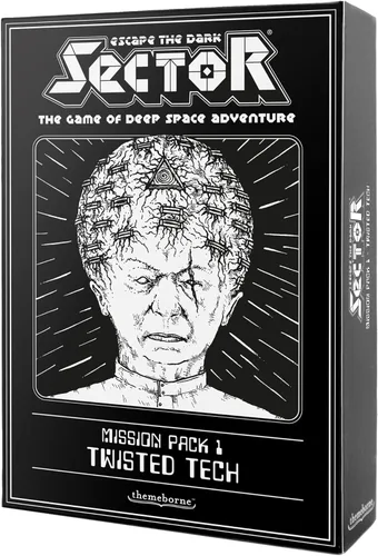 Juego de mesa Escape the Dark Sector Twisted Tech Mission Pack 1 – ¡Desata la tecnología siniestra! Juego cooperativo de ciencia ficción de aventura