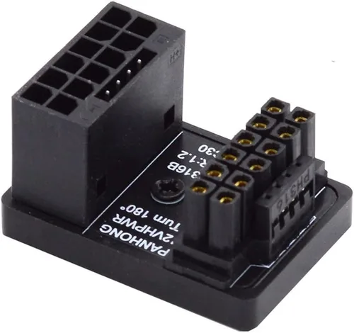 Miniatura 16 de Adaptador modular de alimentación 12VHPWR ATX3.0 PCI-E 5.0 a cuatro ATX 8P en ángulo hacia abajo de 90 grados para tarjeta gráfica 4080 5090TI 16Pin