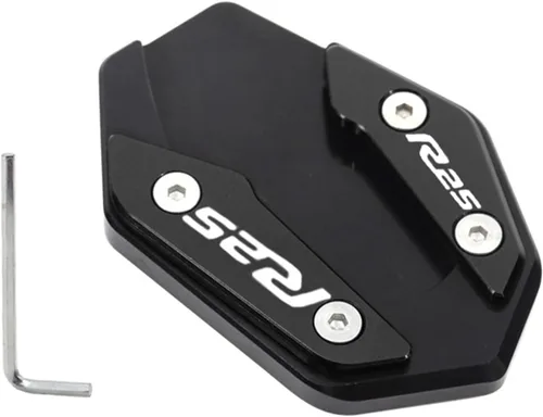 Miniatura 14 de Soporte de extensión lateral de pie para motocicleta para Yamaha YZF R3 R25 MT03 MT25 2019 2022 MT 03 25 R 3 25 (color: MT03 azul)