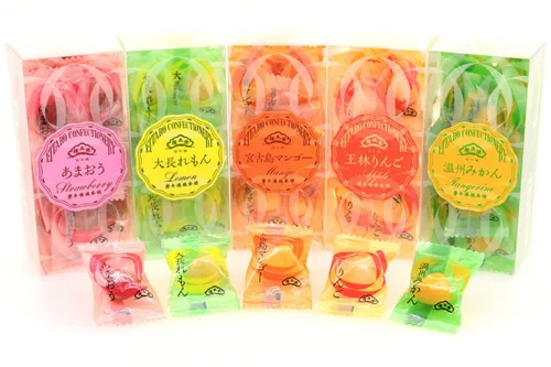 Miniatura 5 de Eitaro Sohonpo - Caramelo de fruta natural Eitaro Apple 12 piezas, caramelo japonés, Wagashi, hecho a mano, sin aditivos, fabricado en Japón