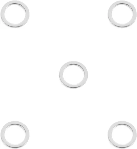 Miniatura 39 de kkjoy 5 dijes de acero inoxidable para hacer joyas y manualidades, varios colgantes pequeños, suministros de manualidades, accesorios para pulseras